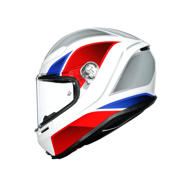 Agv K6 Hyphen 紅白藍灰全罩安全帽 a2my Webike摩托百貨