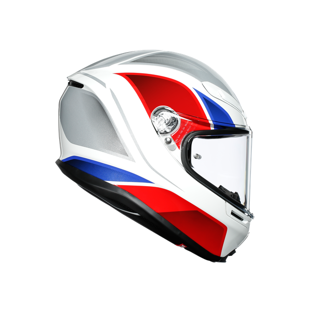 Agv K6 Hyphen 紅白藍灰全罩安全帽 a2my Webike摩托百貨